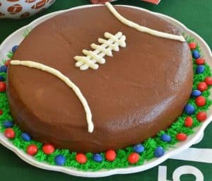 football cake